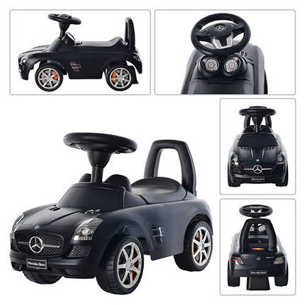 Толокар MERCEDES-BENZ чорний Z 332S-2, фото 4