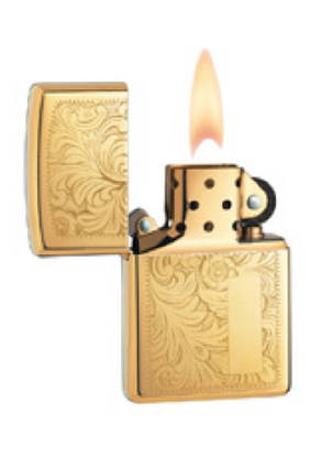 Запальничка ZIPPO 352 В VENETIAN BRASS, фото 2