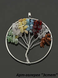 Кулон із самоцвітами