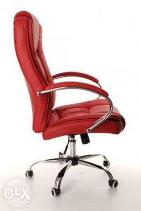 Офісне крісло Just Sit MAX до 120 кг. Червоний, фото 2