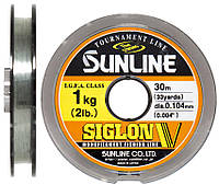 Леска Sunline Siglon V 30м #0.4/0.104мм 1кг