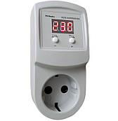 HS-Electro УКН-10р — реле контролю напруги в розетку, відсікач для холодильника, АВР-драйвер