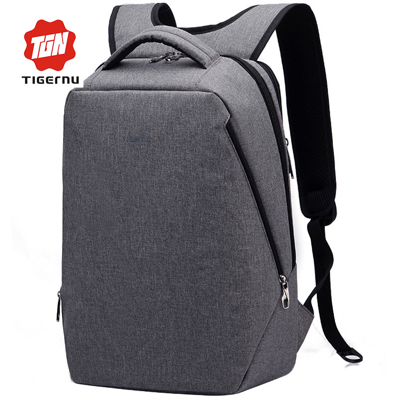 Фирменный рюкзак для ноутбука Тigernu T-B3164 14" серый