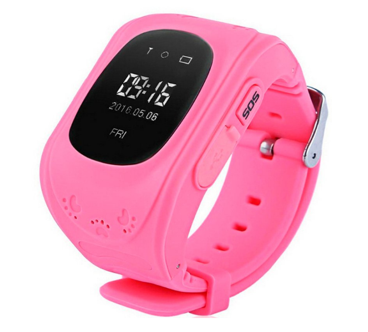 Дитячі смарт-годинник з GPS трекером Q50 (pink) 1480