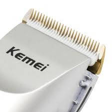 Машинка для стриження Kemei KM-3902 (кераміка) з двома акумуляторами, фото 3