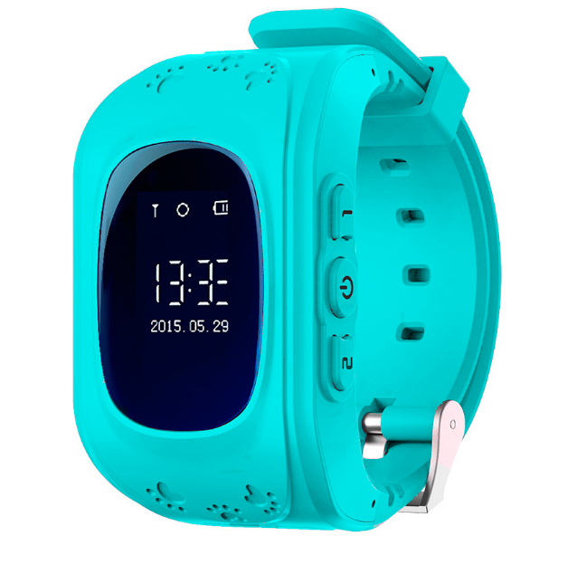Дитячі смарт-годинник з GPS трекером Q50 (blue) 1482