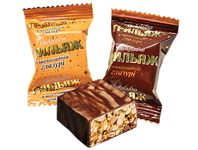 Грильяж ТМ Шоколадно 1,7 кг.