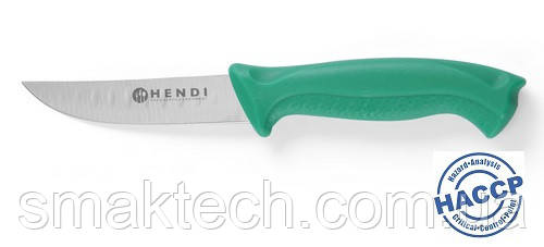 Ніж HACCP для овочів зелений 100 мм Hendi 842119, фото 1