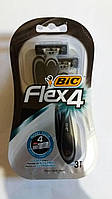 Одноразовые бритвенные станки Bic Flex 4 Comfort (3шт.)