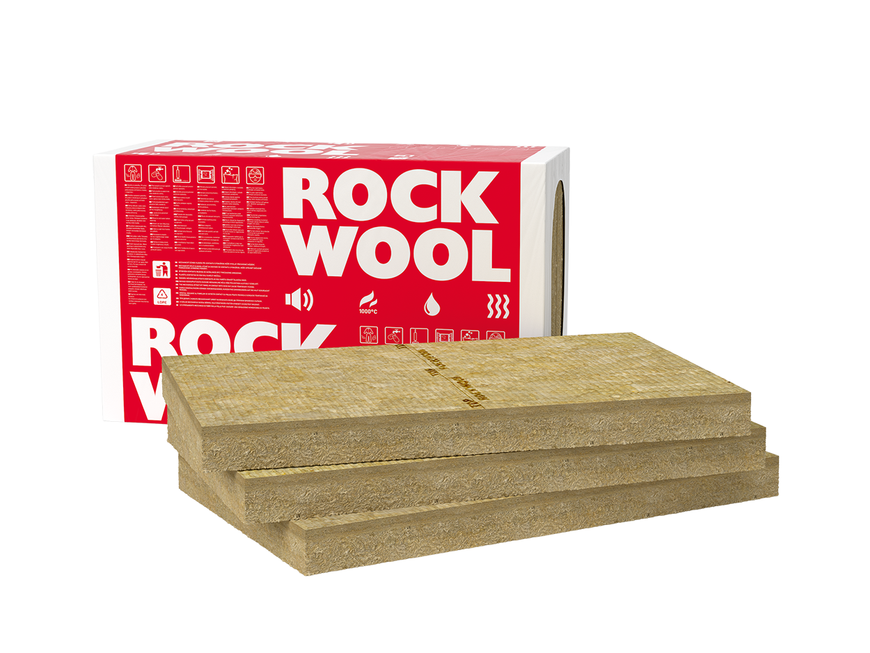 Мінеральна вата фасадна Rockwool Frontrock Max E Роквул Фронтрок Макс 150 мм