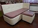 Стильний диван з нішею Томас L (кухня, передпокійй, балкон, лоджія) виготевлення за розмірами замовника, фото 6