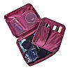 Косметичка/несесер жіноча дорожня Trevel Season Bag Burgundy 22*17*8 см, фото 7
