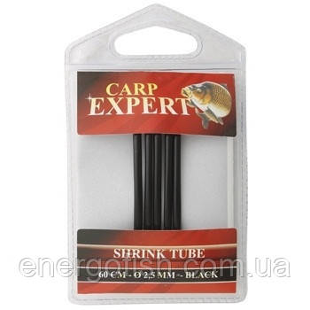 Кембрик термозбіжний Carp Expert чорний 60 см Ø2.5 мм