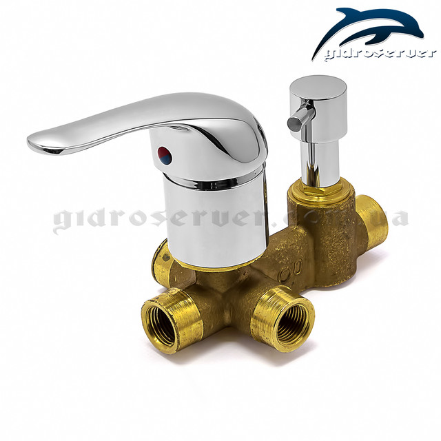 Змішувач прихованого монтажу SV-02 на два режими роботи. 