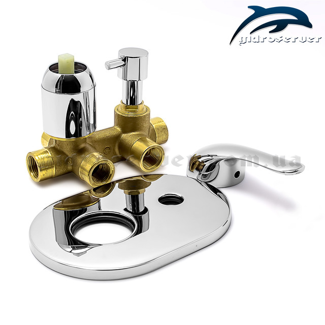 Змішувач для душу SV-03 з надійним керамічним картриджем.