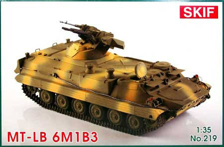 МТ-ЛБ 6М1Б3. Збірна модель у масштабі 1/35. SKIF MK219, фото 1