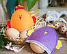 Великодні курочки для яєць фіолетовий, фото 2