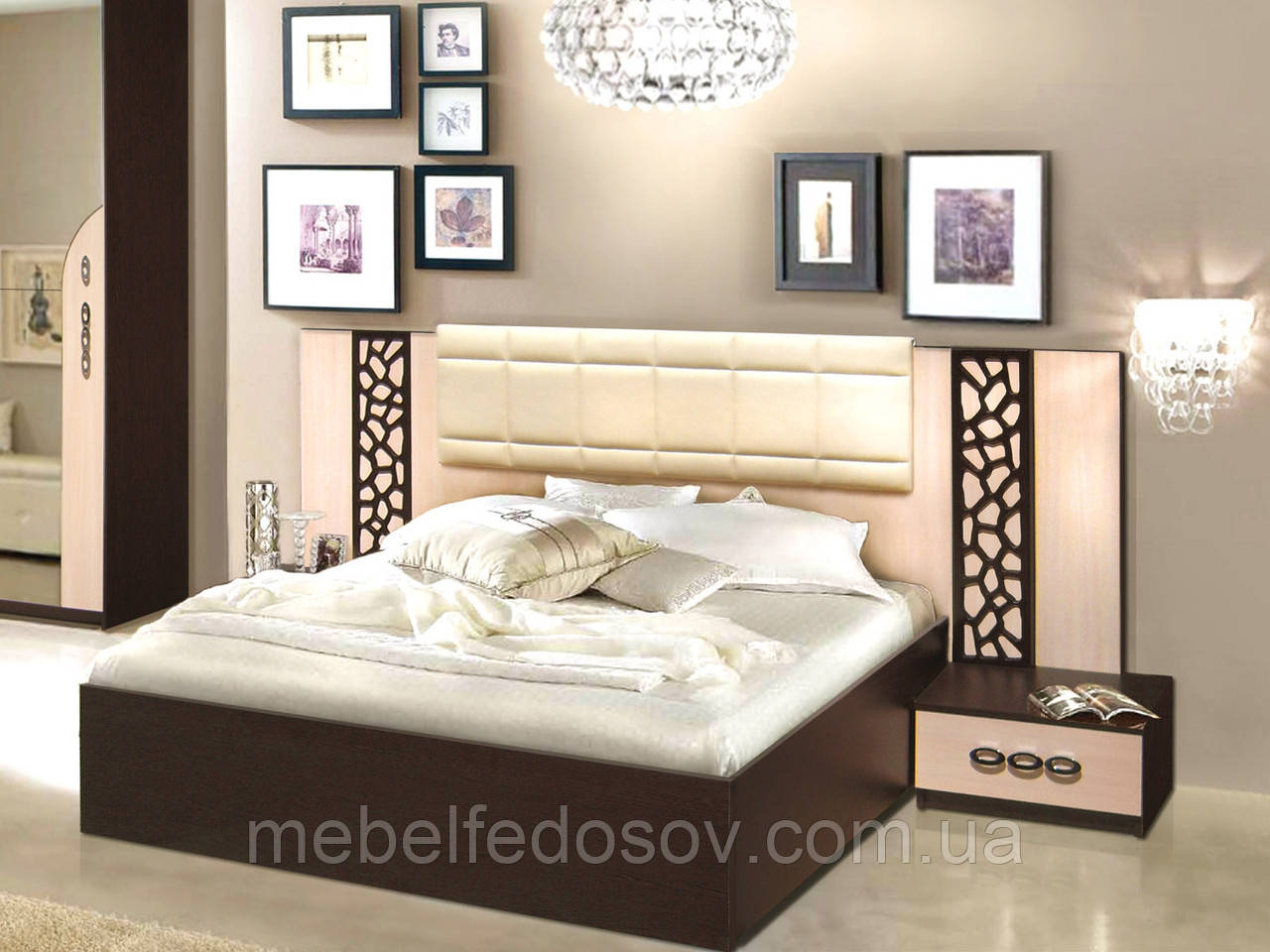Набор мебели для спальни №1 Селеста (Мастер Форм) - фото 2 - id-p646229250