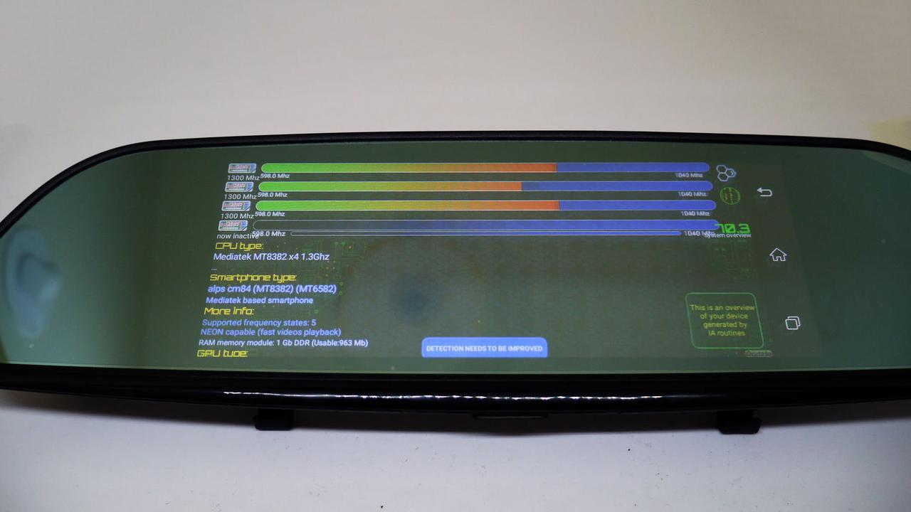 A6 Зеркало регистратор, 7" сенсор, 2 камеры, GPS навигатор, WiFi, 8Gb, Android, 3G - фото 9 - id-p646282418