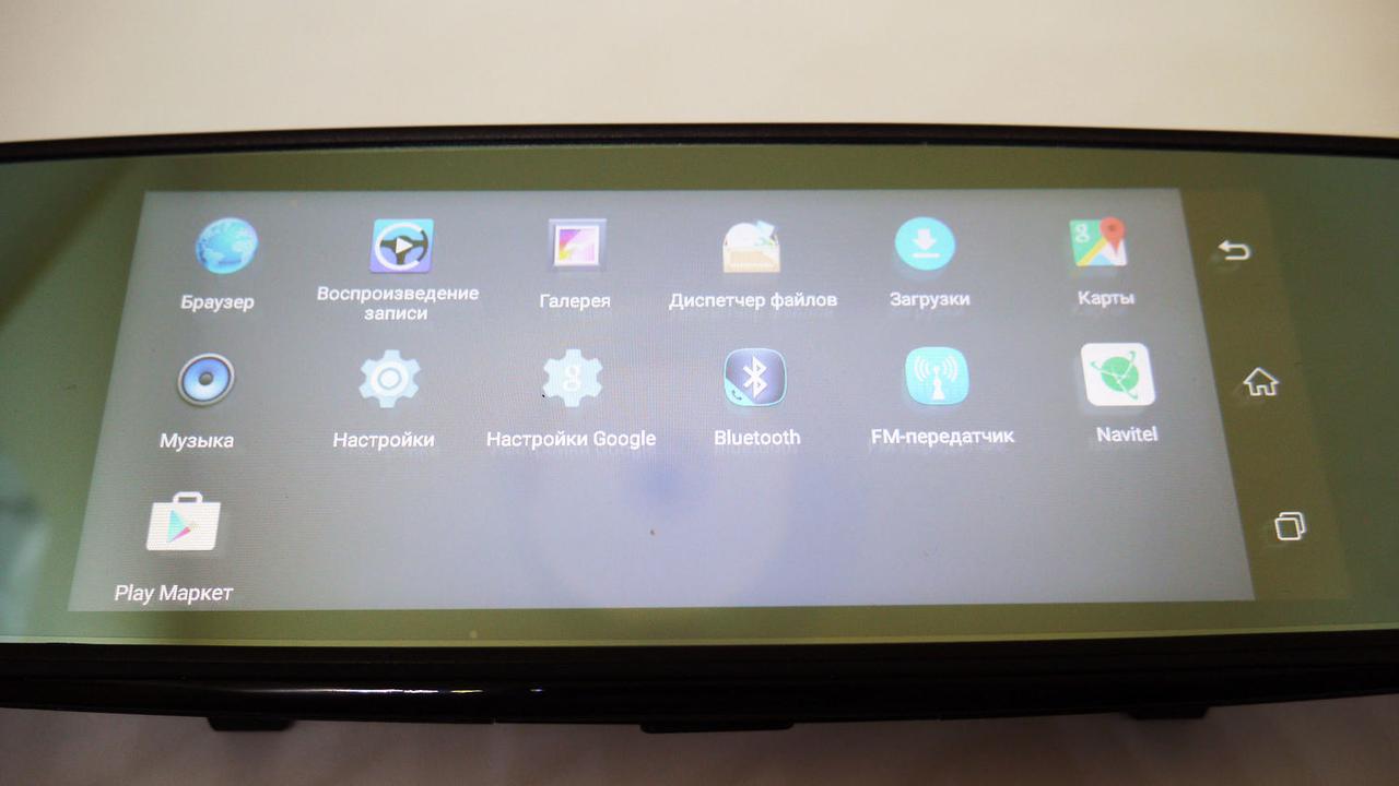 A6 Зеркало регистратор, 7" сенсор, 2 камеры, GPS навигатор, WiFi, 8Gb, Android, 3G - фото 10 - id-p646282418