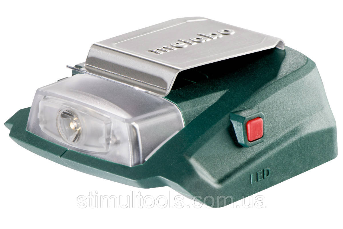 Адаптер живлення (зарядна станція) Metabo PA 14,4-18 LED-USB Безплатна доставка!