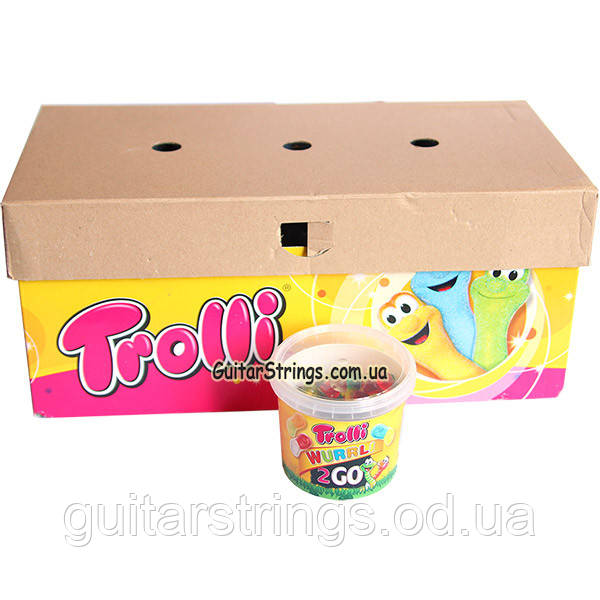 Жувальний мармелад Trolli 2 Go Wurrli Worms 150g