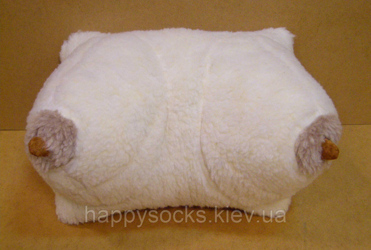 Сувенірна подушка-груди з набивної овчини - фото 1 - id-p587099727
