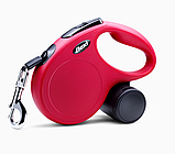 Поводок-рулетка Flexi NEW CLASSIC (Флекси Нью Класик) Cord S трос 5 м для собак до 12 кг (колір в асортименті), фото 2