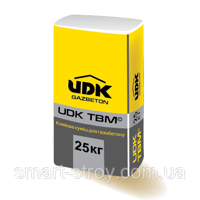 Клей для газобетону UDK TBM 25 кг