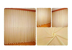 Готова тюль-вуаль Чайна Троянда (Шампань)