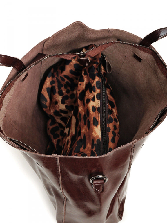 Женская кожаная сумка - фото 3 - id-p646403870