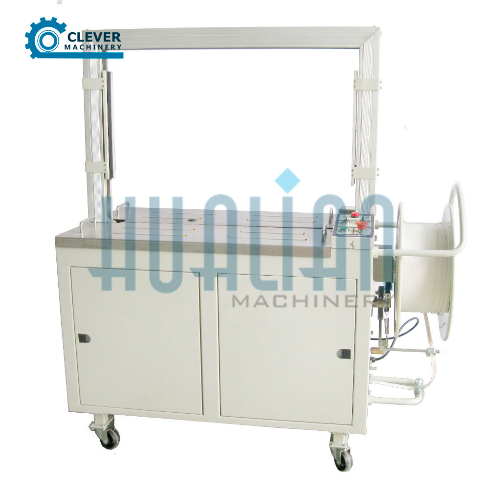 Автоматичний стреппінг пакувальник із високим столом KZ-8060/C