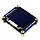OLED дисплей 1.5'' , 128x128, SPI/I2C, SSD1327, білий, фото 5
