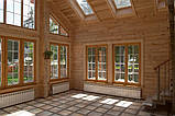 Внутрішнє оздоблення будинку, оздоблення стін в дерев'яному будинку, фото 8