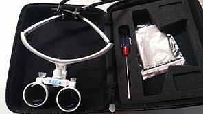 Стоматологічні лупи з пластикової оправою