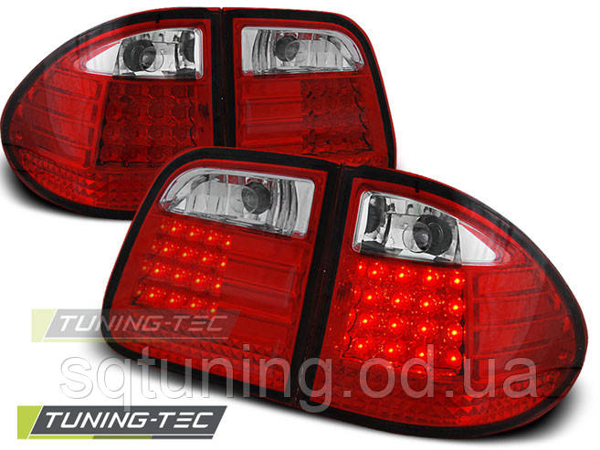 Задні ліхтарі MERCEDES W210 E-KLASA 95-03.02 KOMBI RED WHITE LED