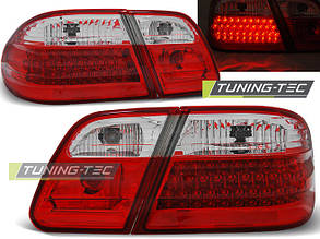 Задні ліхтарі MERCEDES W210 95-03.02 RED WHITE LED