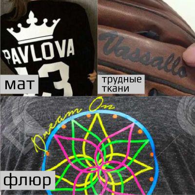 Свій дизайн термоаплікації (матеріали в асортименті)