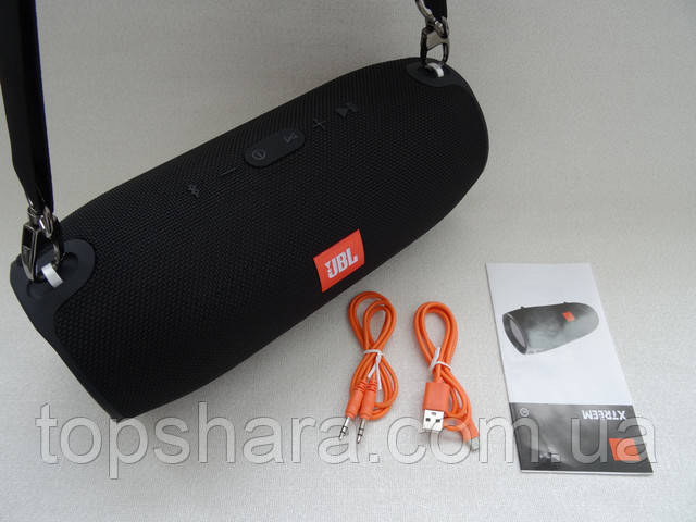 Колонка портативная JBL XTREME беспроводная Bluetooth, полноценный размер, цвет черный