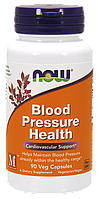 Нормалізація тиску, Blood Pressure Health, Now Foods, 90 вегетаріанських капсул