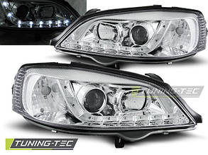 Фары OPEL ASTRA G 09.97-02.04 DAYLIGHT CHROME