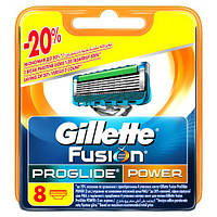 Змінні касети для гоління 8 шт Fusion ProGlide Power (Original) - Gillette