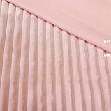 Плюш мінки stripes ніжно-персиковий у смужку, ширина 84 см, (310 г/м), фото 6