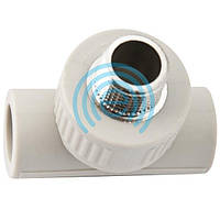 Трійник PP-R 32×1"×32 з зовнішньою різьбою EVCI