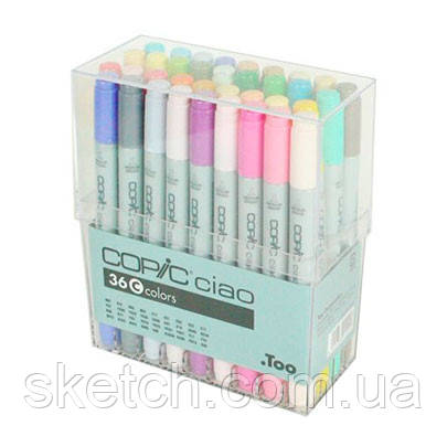 Набір маркерів Copic Ciao Set C, 36 шт./пач., фото 1