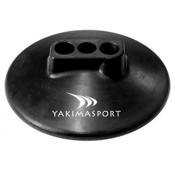 Подставка под 3 стойки резиновая Yakimasport (100162) - фото 2 - id-p646590409