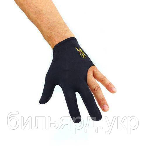 Рукавичка чорна з написом Cuetec, фото 1