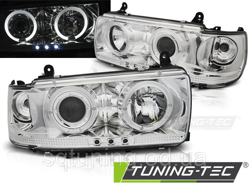 Фары TOYOTA LAND CRUISER FJ 80 90-97 CHROME