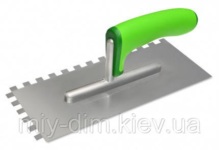 Гладилка стал. нерж. покрит., ергоном. 8х8 FAVORIT (08-153)