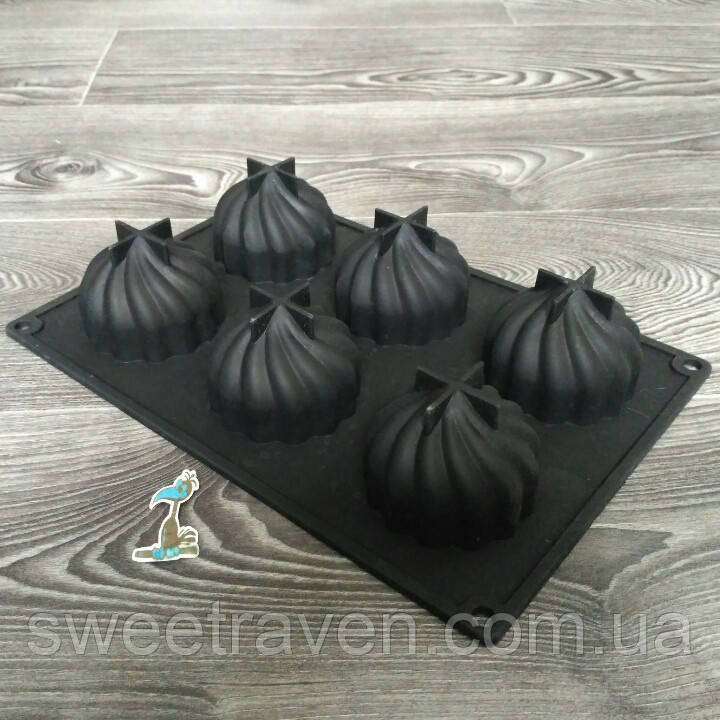 Форма силіконова для євро-десертів Купола (УЦІНКА), фото 1